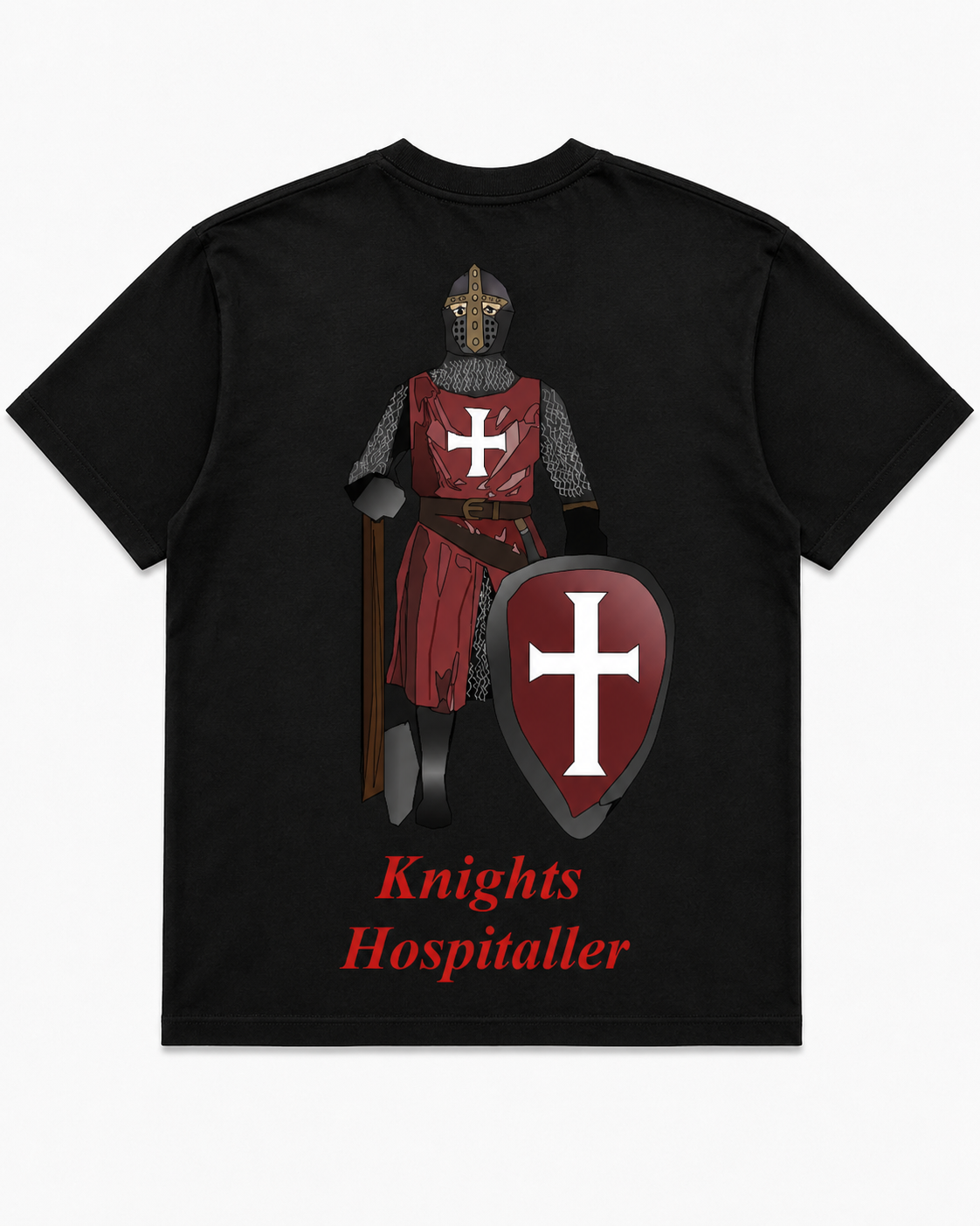 Axe and shield Hospitaller